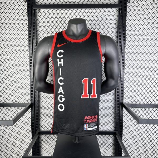 NBA Chicago Bulls Michael DeROZAN#11 23/24 Swingman Jersey - City Edition s-xxl
