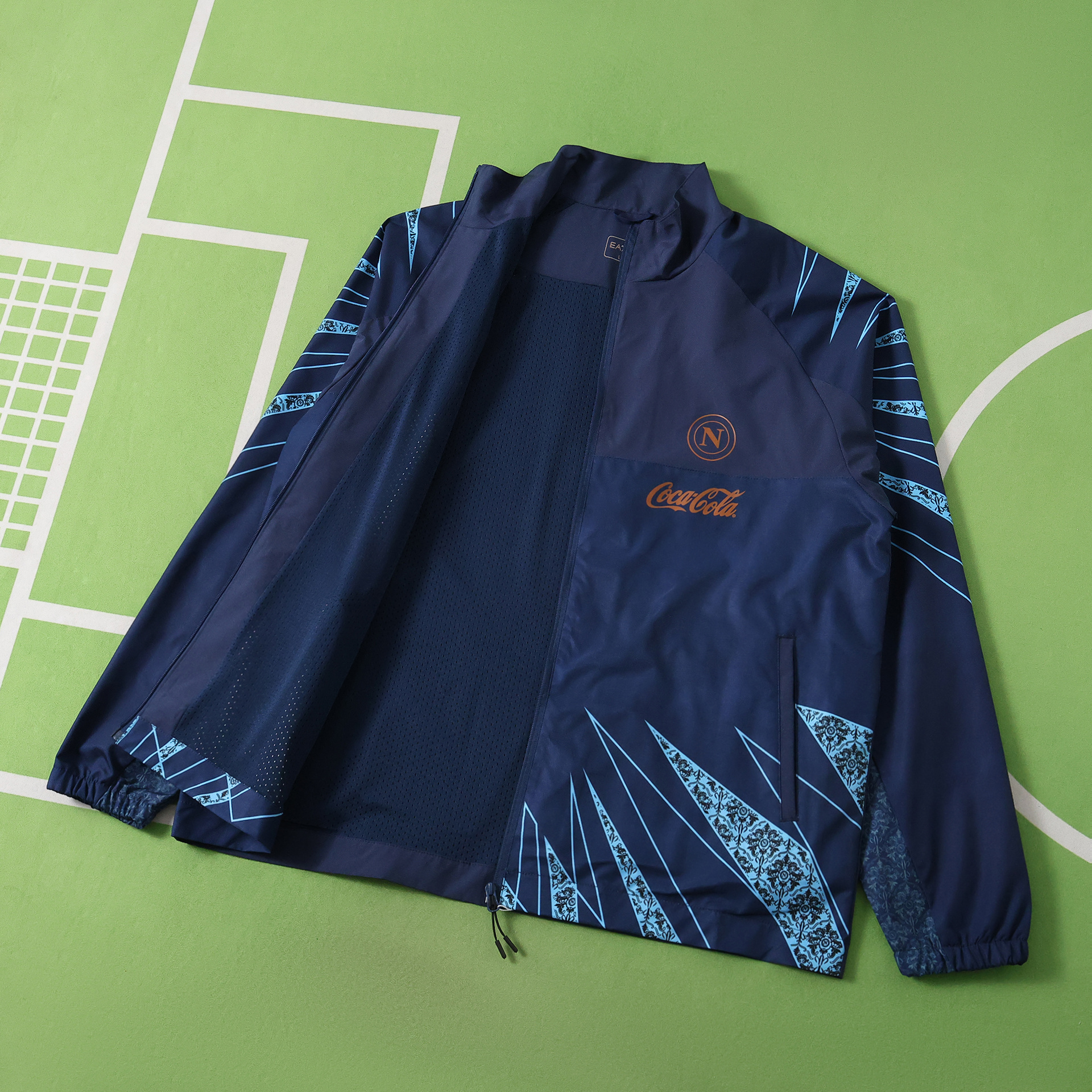 2025/26 Napoli Navy Blue Windbreaker