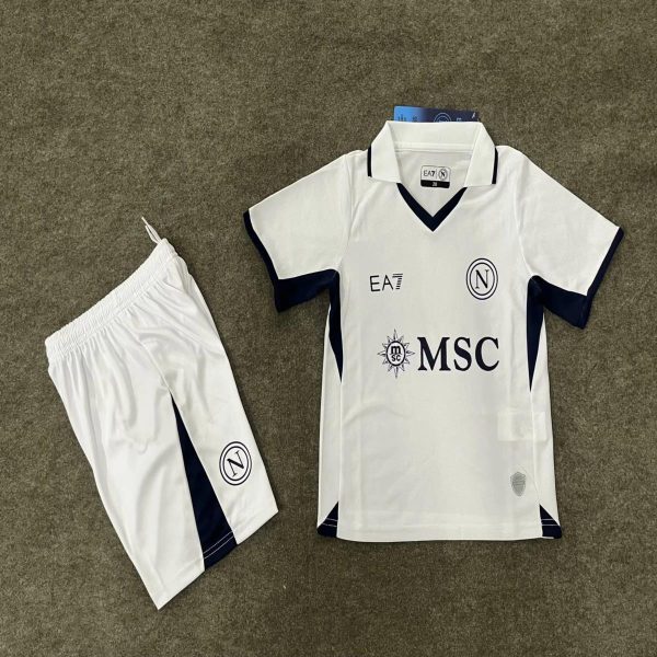 24/25 Napoli Away jersey Kid Kits Size 16-28