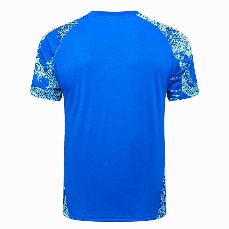 24/25 Real Madrid Blue Training Set Shirt and Shorts