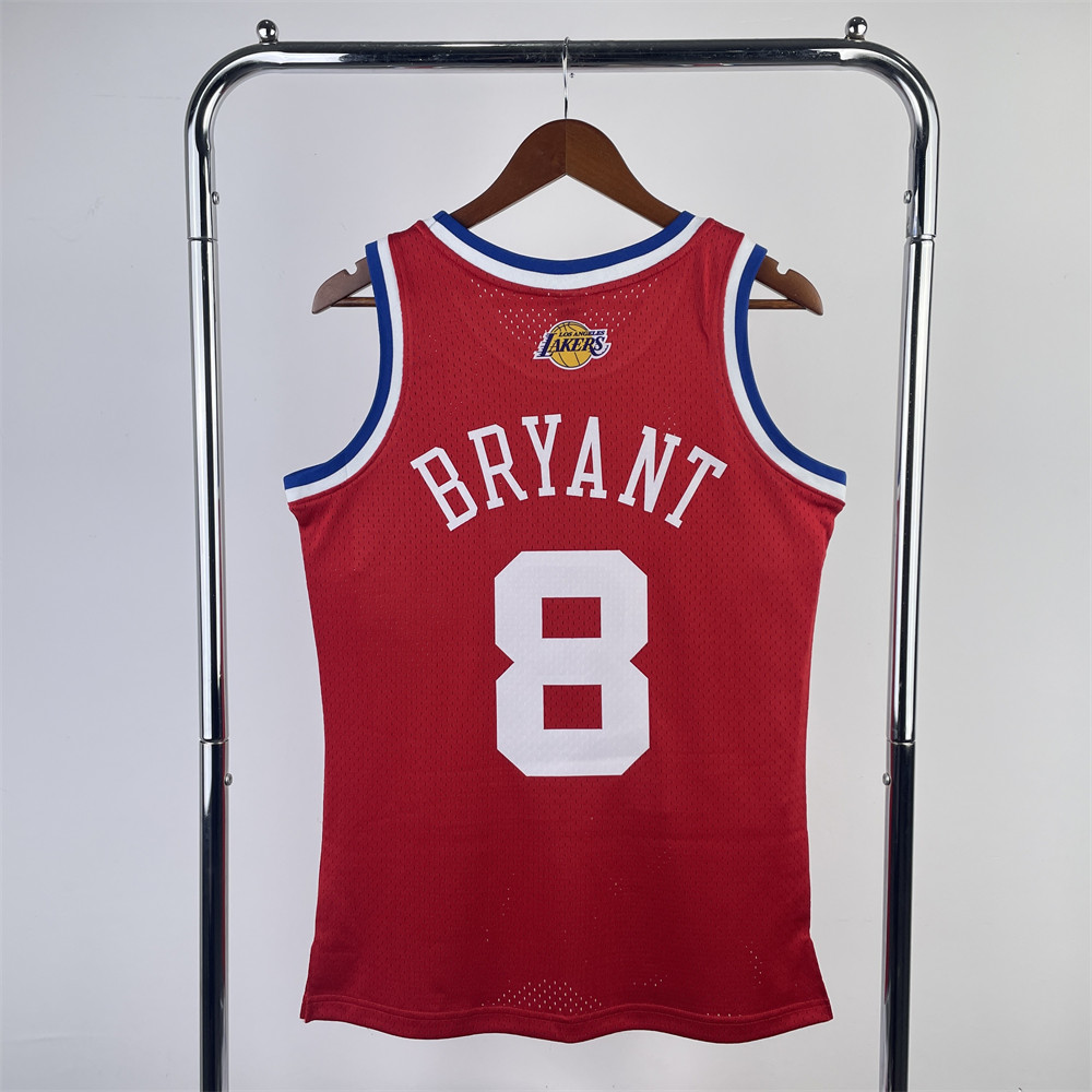 NBA Retro 2003 All-Star Red Jersey BRYANT#8 S-XXL