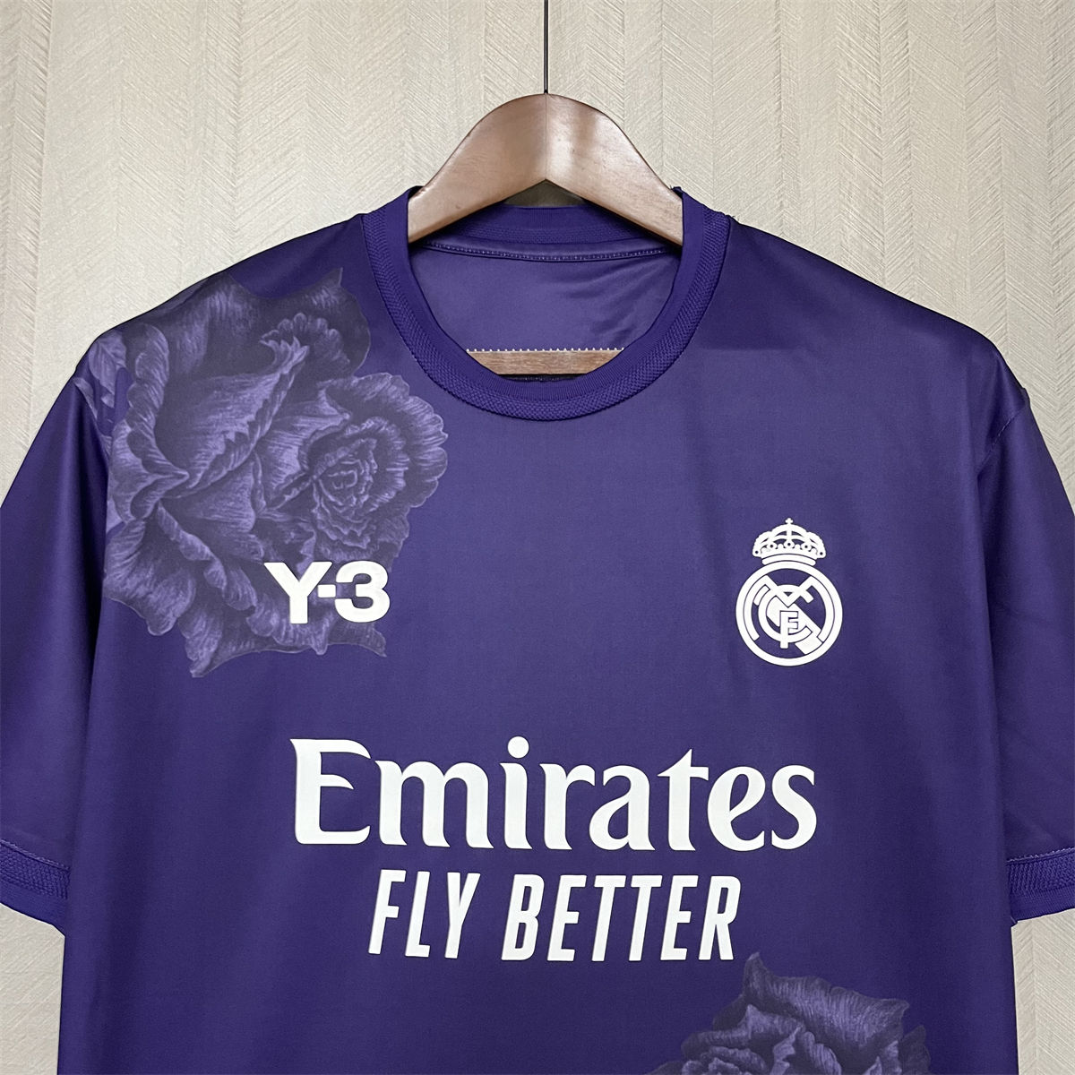 24/25 Real Madrid Y3 Purple Jersey Fan Version