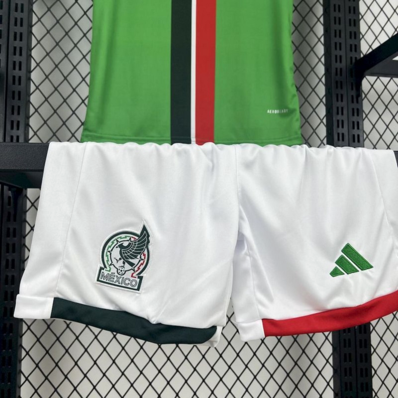 2025/26 Mexico Home jersey Kid Kits Size 16-28