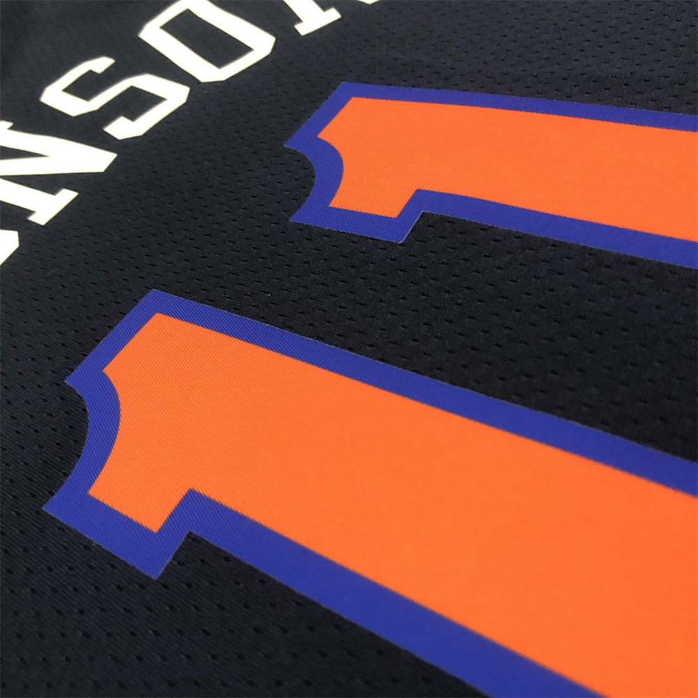 NBA New York Knicks V-Neck JORDAN Edition Black jersey BRUNSON#11 S-XXL