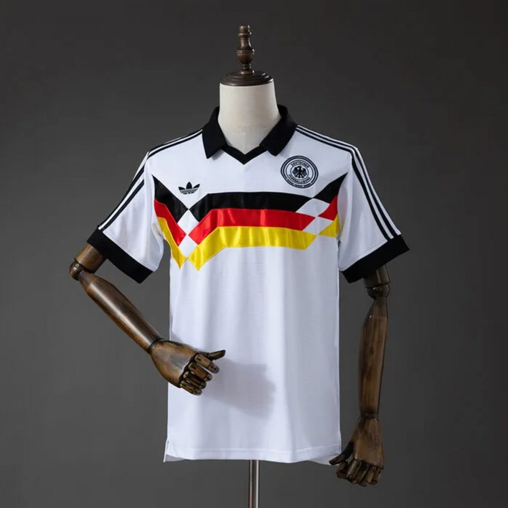 Retro Germany 1988 Home Jersey Fan Version