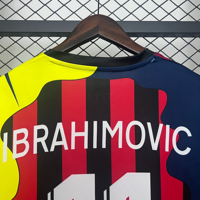 2025/26 AC Milan IBRAHIMOVIC Special Edition Jersey Fan Version