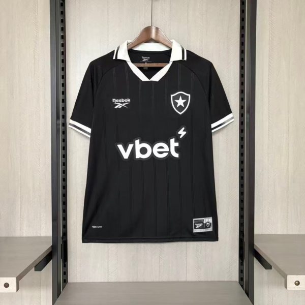 Botafogo 2025/26 Away Black Jersey Fan Version