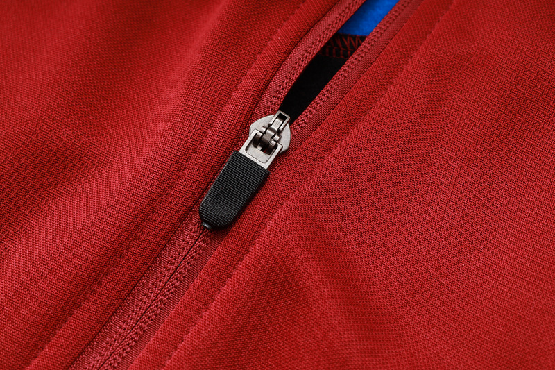2024/25 Barcelona Red Hoodie Jacket Kit Set Football Team Shirt Sports Fashion