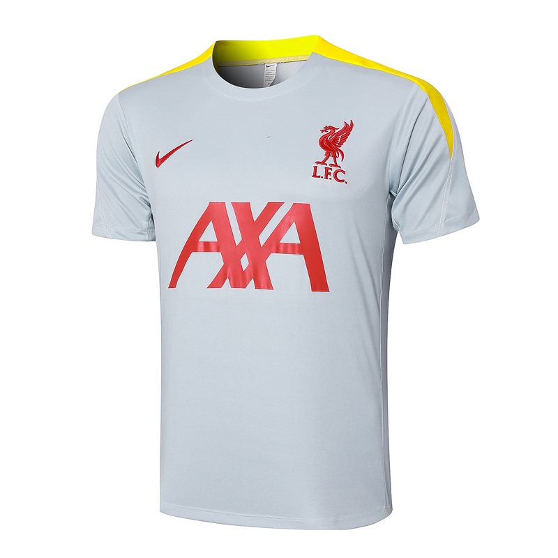 24/25 Liverpool Gray Training Set Shirt and Shorts
