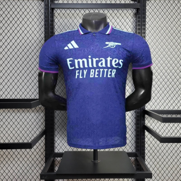 2025/26 Arsenal training POLO Purple jersey Player Version