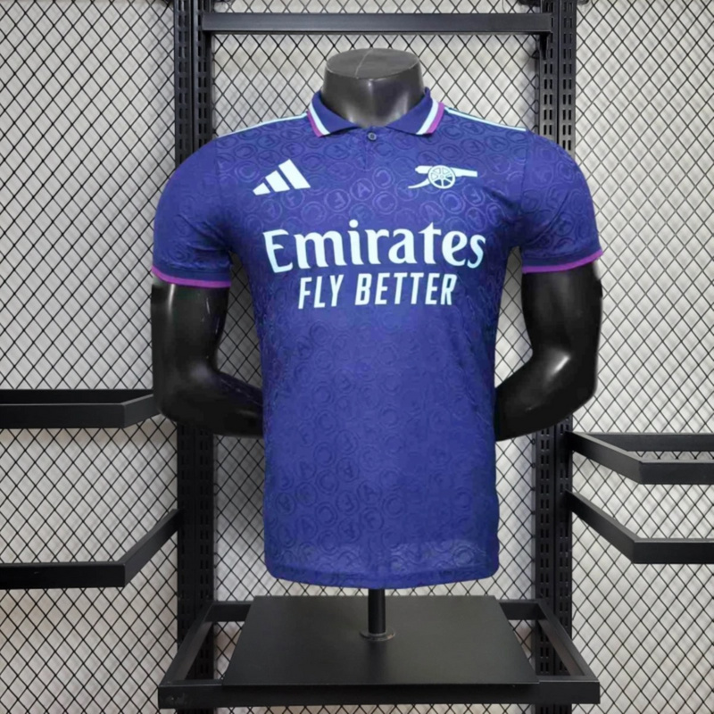 2025/26 Arsenal training POLO Purple jersey Player Version