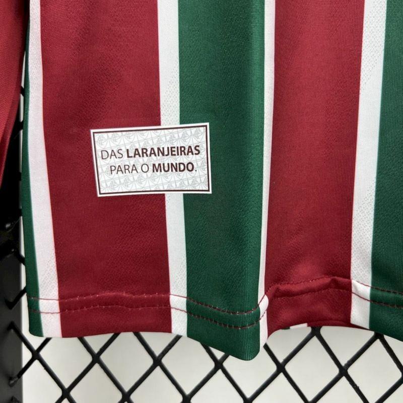 2025/26 Fluminense Home jersey Long Sleeve Fan Version