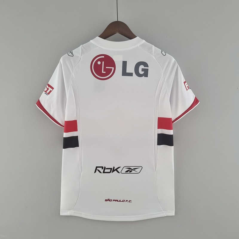 Retro 2006 sao paulo home jersey Fan Version