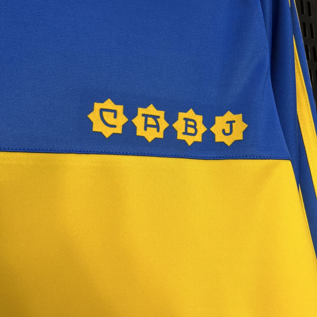 Retro Boca Juniors 1981 Home Long Sleeve jersey Fan Version