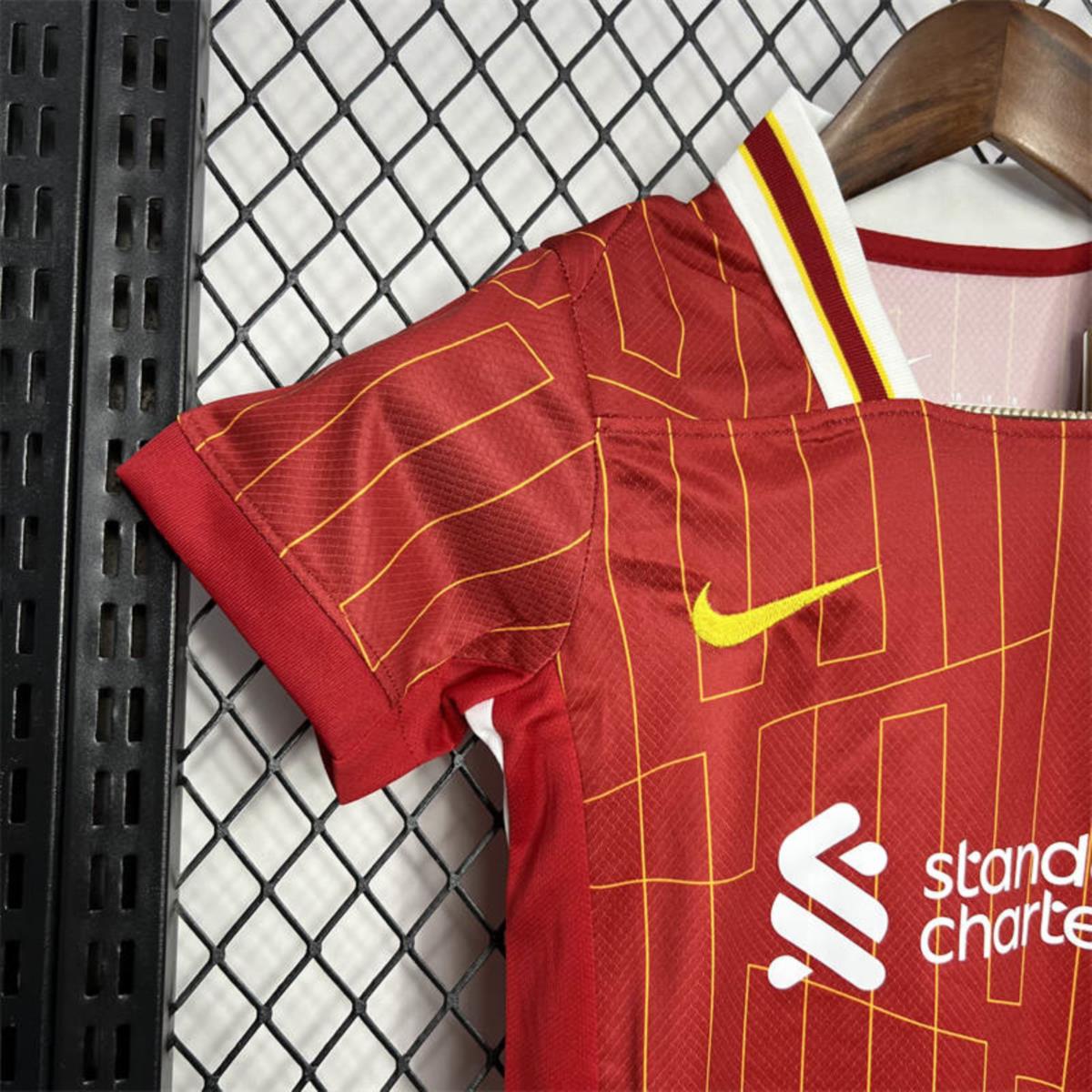 2024/25 Liverpool Home jersey Kid Kits Size 16-28