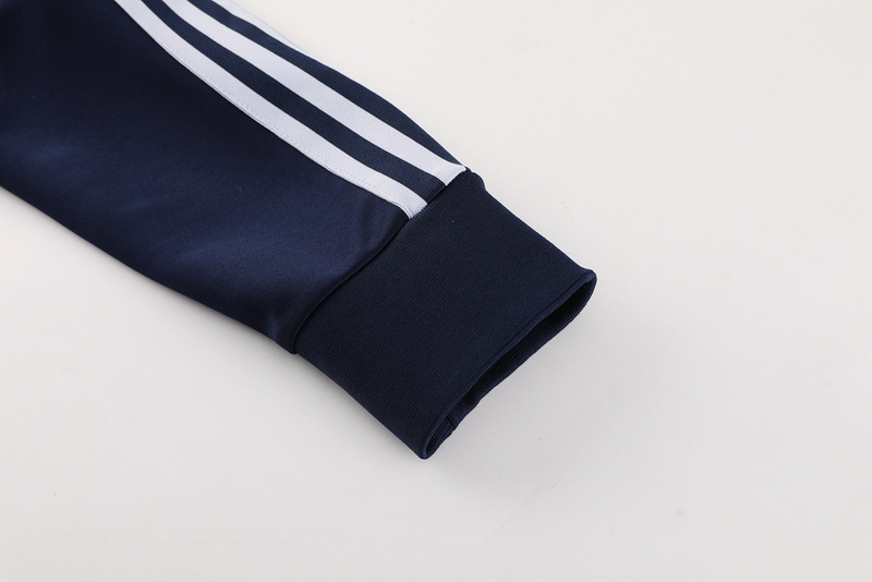 2024 Adidas Royal Blue Jacket Training Suit Set Football Team Shirt Sports Fashion