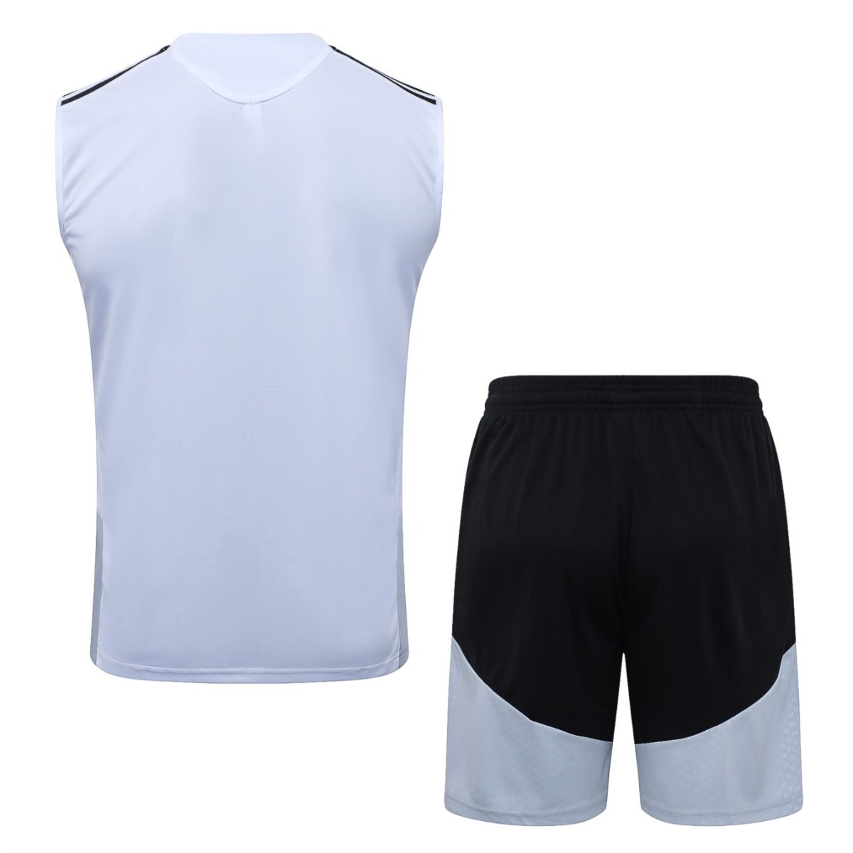 2026 Real Madrid White Training Set Shirt and Shorts