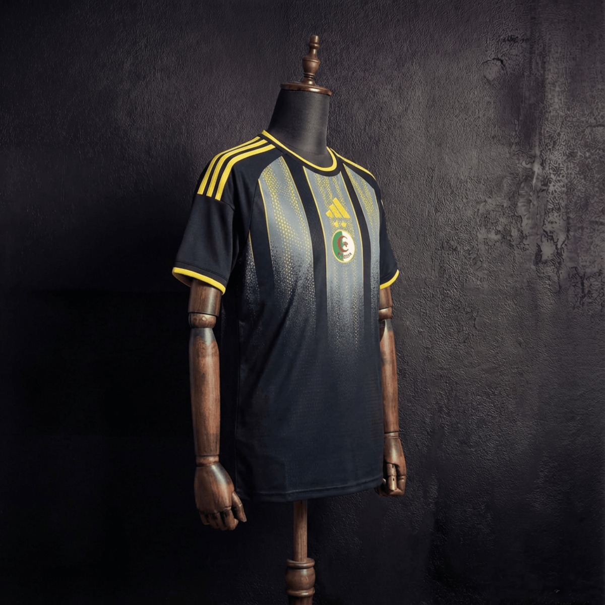 Algeria 2026 World Cup Pre-Match Black jersey Fan version