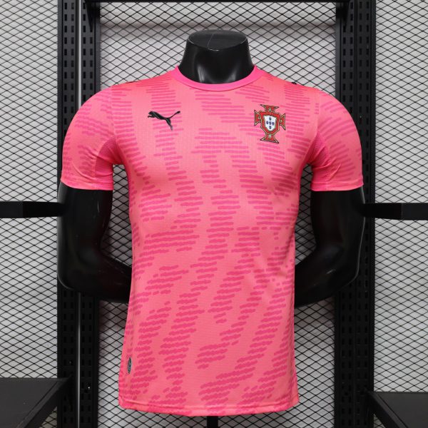 2026 Portugal Pre-Match Pink Jersey Player Version