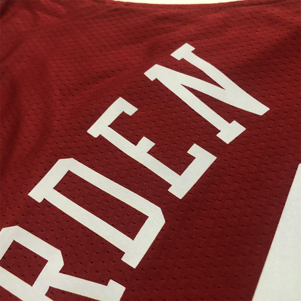 NBA Houston RocketsRound Neck Red Jersey HAEDEN#13 S-XXL