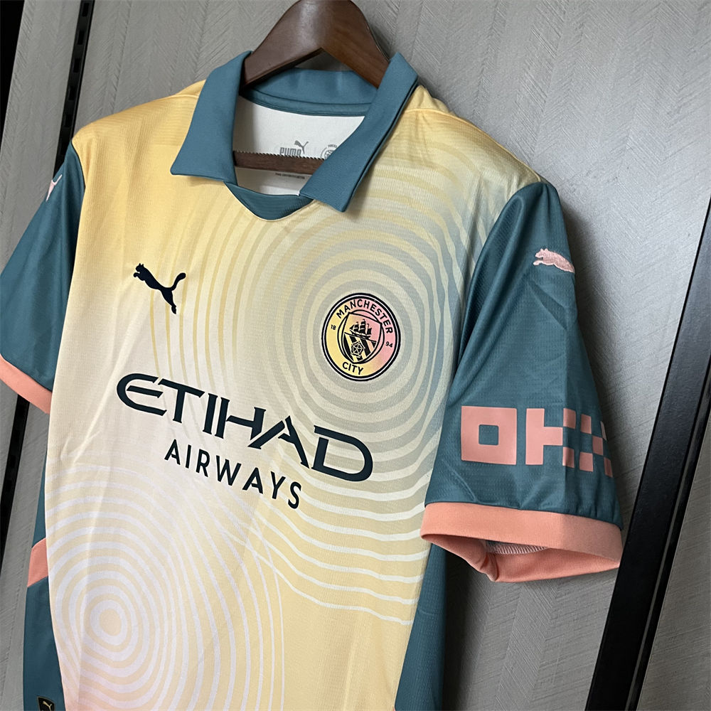 24/25 Manchester City four Jersey Fan Version