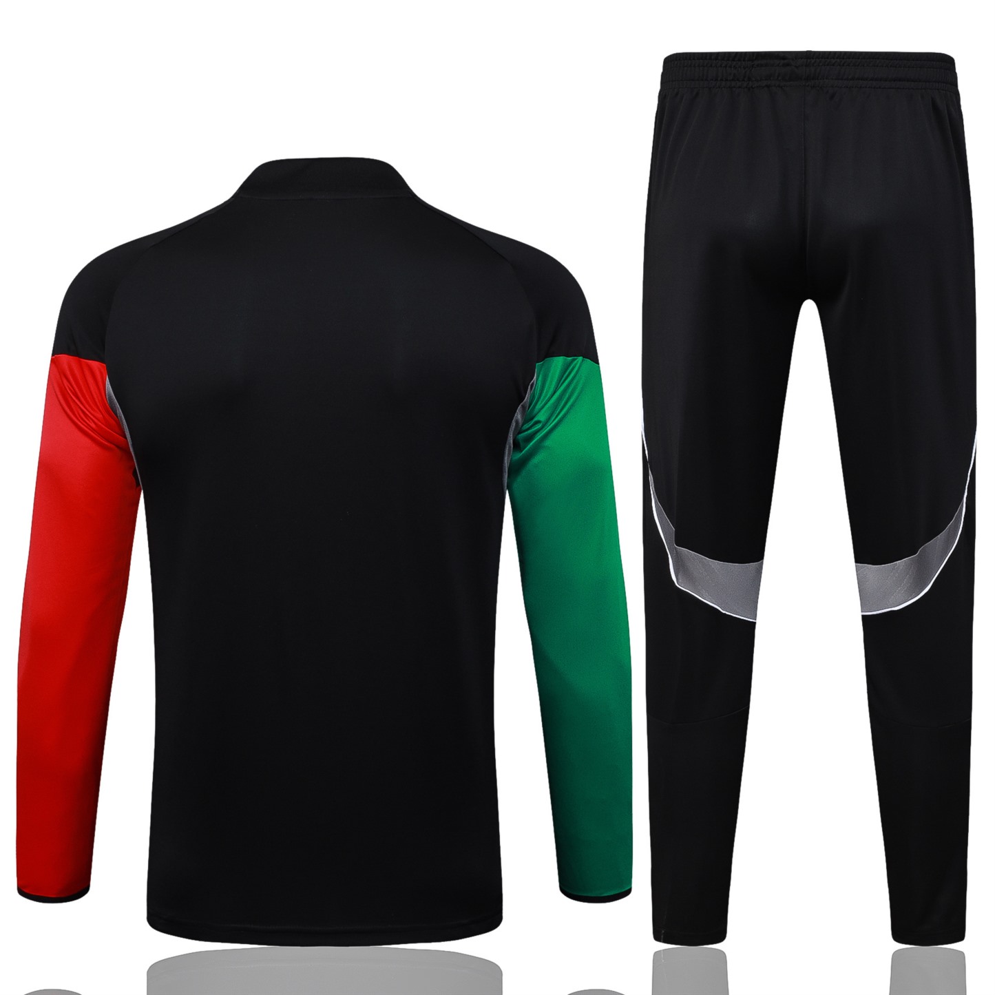 202526 Arsenal red and green Long-sleeved half-pull training kit Football team kit