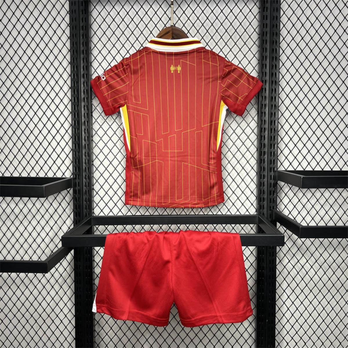 2024/25 Liverpool Home jersey Kid Kits Size 16-28