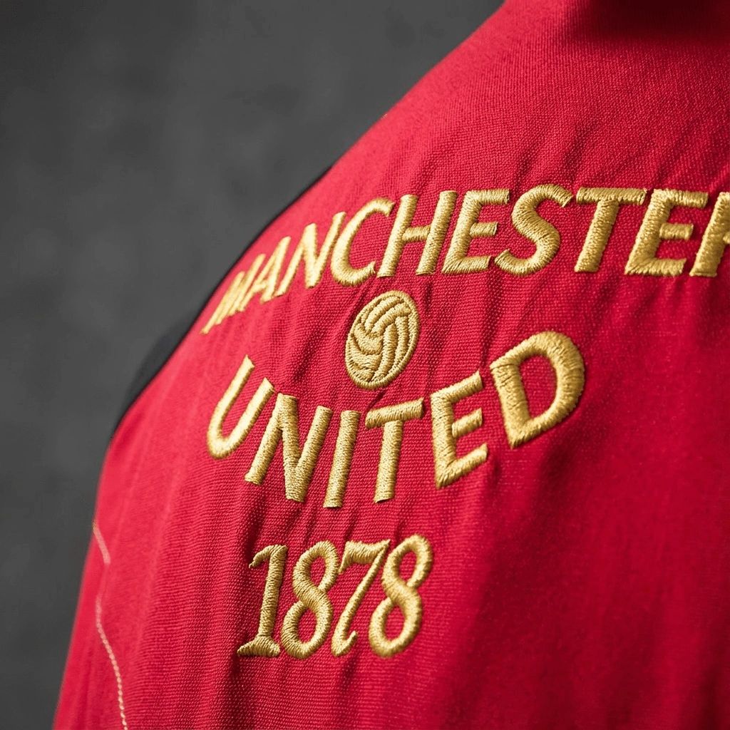 2006/07 Vintage Style Manchester United Red Windbreaker Sport Unifom jersey Sport Unifom