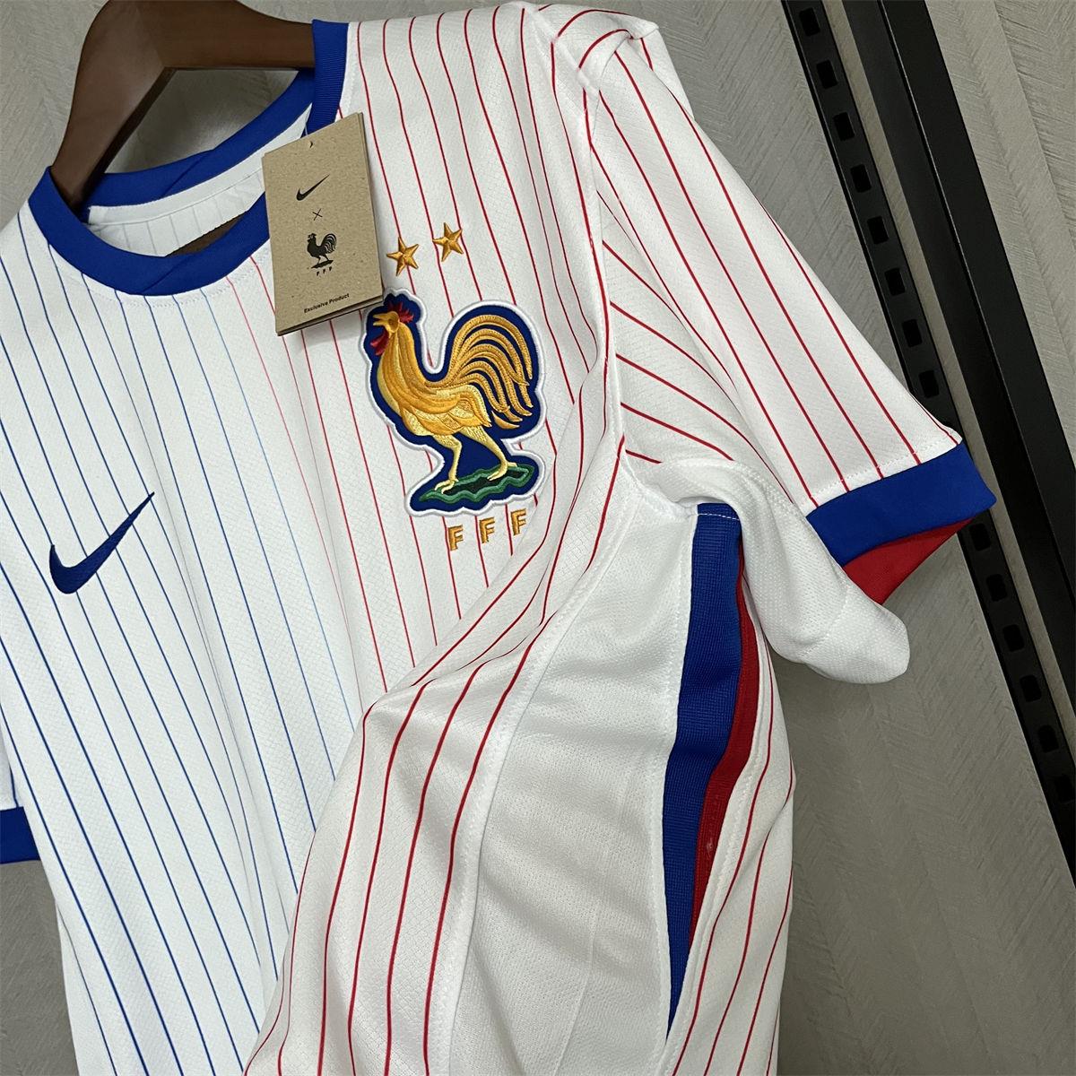 2024/25 France Euro Away Jersey Fan Version