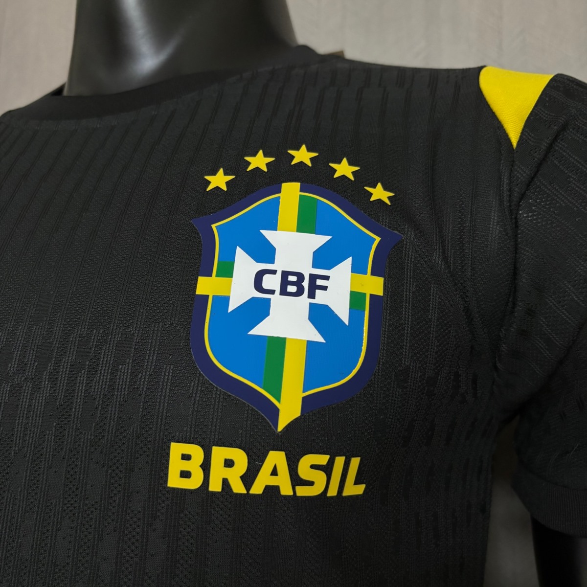 2026 Brazil Black Jersey Player Version