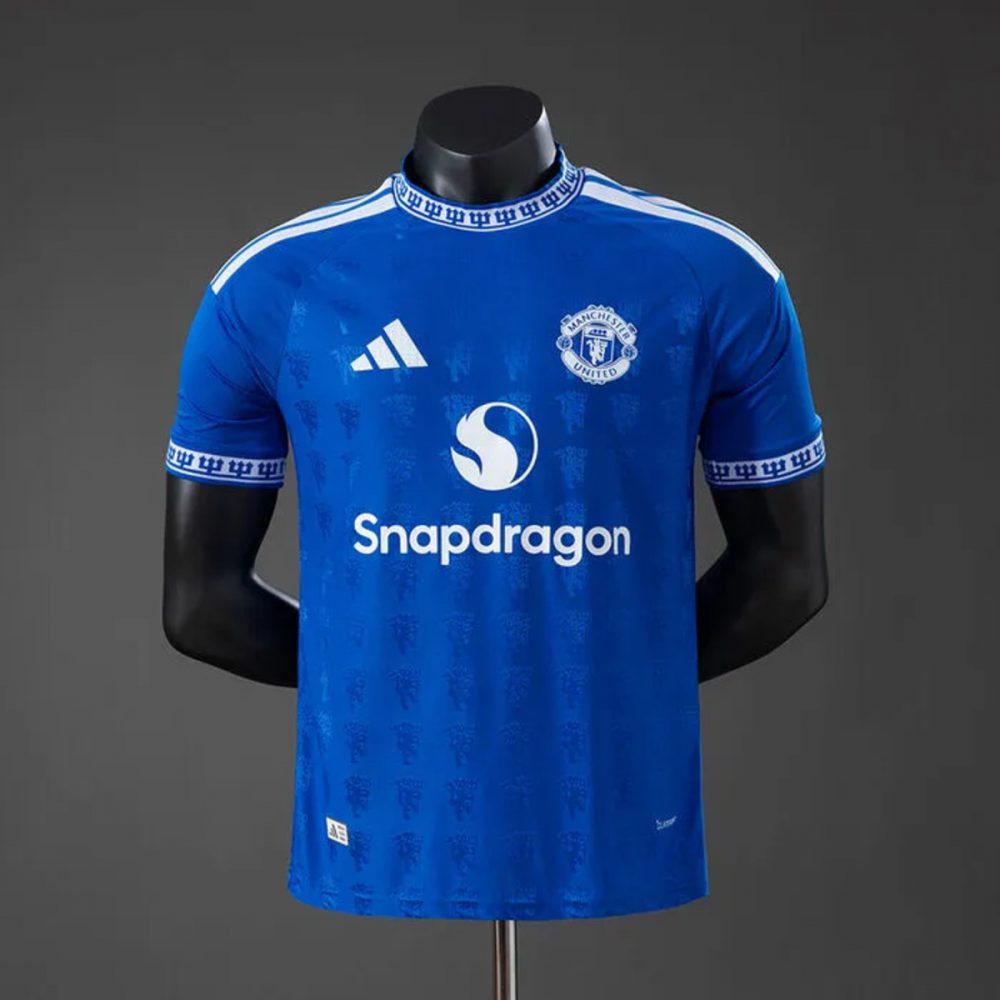 2026 Manchester United Blue Jersey Player Version
