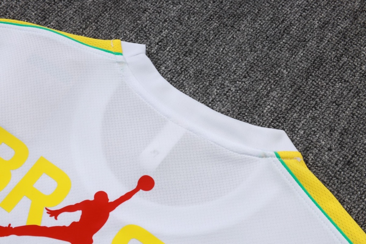 2026 Brazil White Training Set Shirt and Shorts