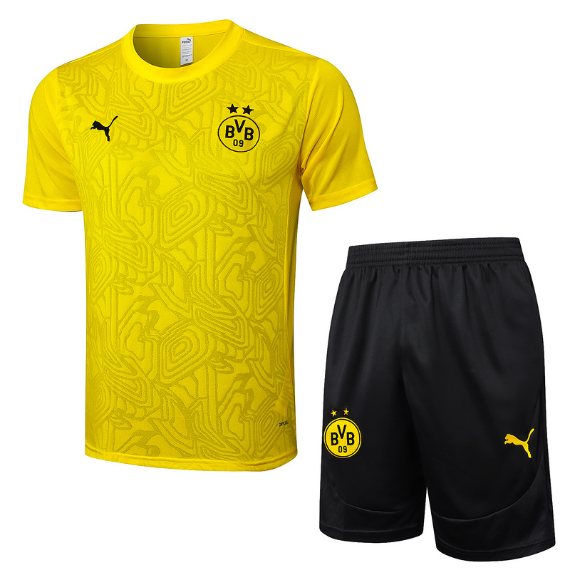 24/25 Dortmund Yellow Training Set Shirt and Shorts