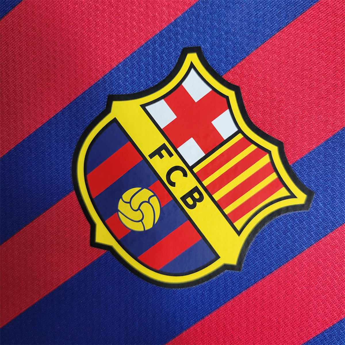 Retro Barcelona 11/12 Long Sleeve Home jersey Fan Version