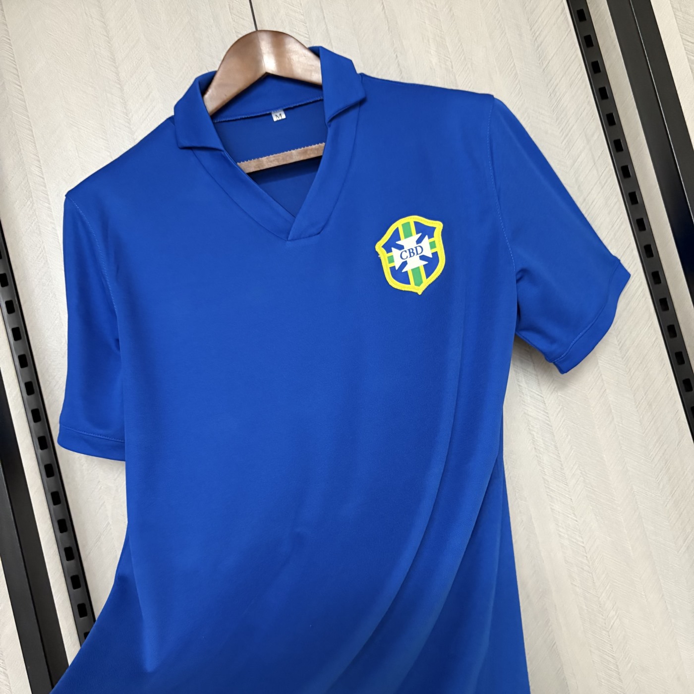 Retro Brazil 1957 away jersey Fan Version