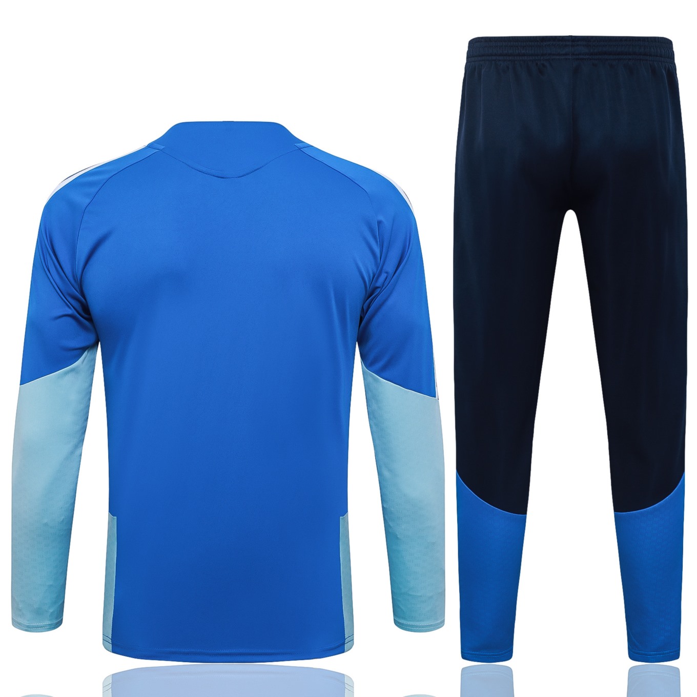 2026 Cruzeiro Violet blue Long-sleeved half-pull training kit