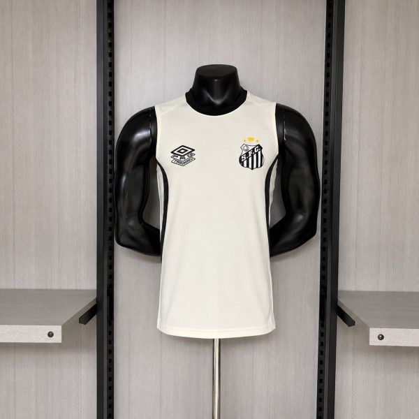 2026/27 Santos Training Beige Vest Fan Version
