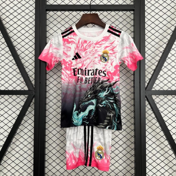 25/26 Real Madrid Special Edition jersey kids Kits size: 16-28
