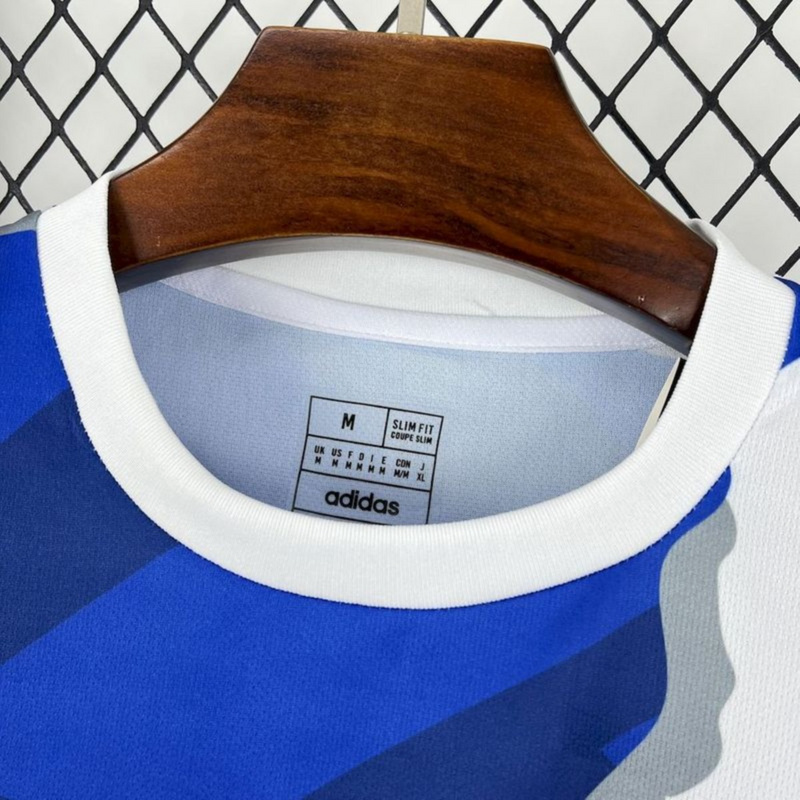 2025/26 Real Madrid Special Edition Blue and White jersey Fan version