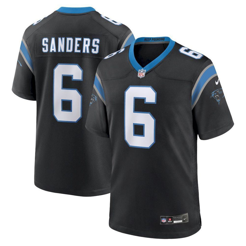 NFL Carolina Panthers Jeysey SANDERS #6