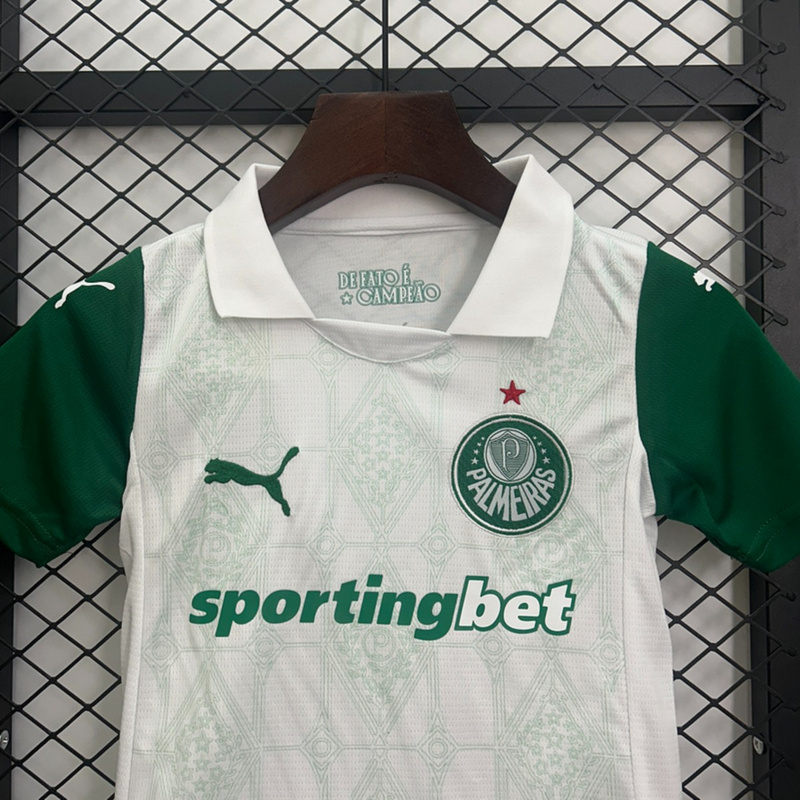 25/26 kids Palmeiras away jersey Kid Kits size: 16-28