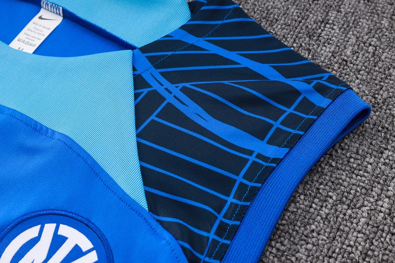 24/25 Inter Milan Blue Training Set Shirt and Shorts