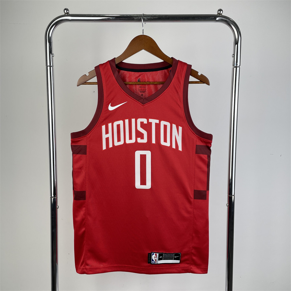 NBA Houston Rockets WESTBROOK#0 2018/19 Earned Edition Swingman Jersey S-XXL