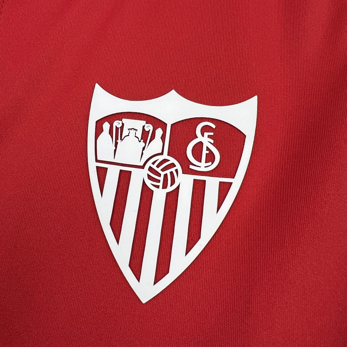 2025/26 Sevilla FC Red POLO jersey Fan version