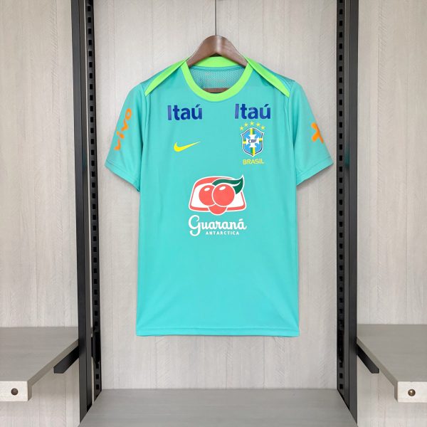 2026 Brazil Training Green jersey Fan version