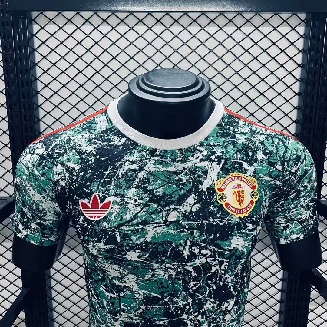 24/25 Manchester United Stone Roses Originals Icon Edition Jersey Player Version