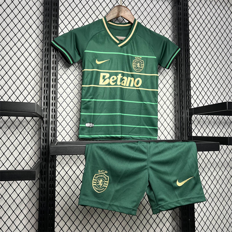 2024/25 Sporting CP Away jersey Kid Kits Size 16-28
