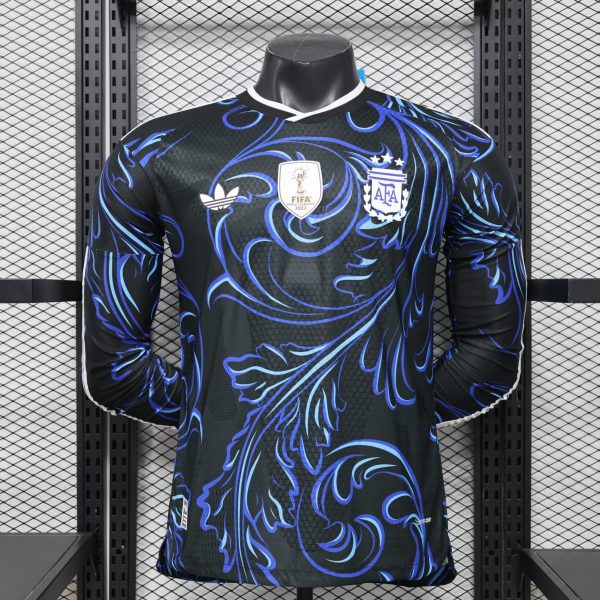 Argentina 2026 World Cup Away Jersey Long Sleeve Player Version