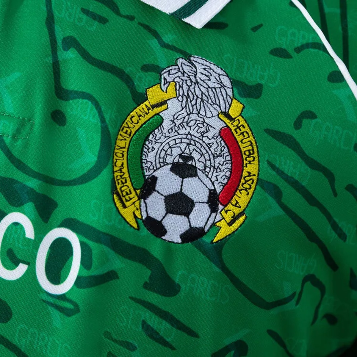 Retro Mexico 1999 Home Jersey Fan Version
