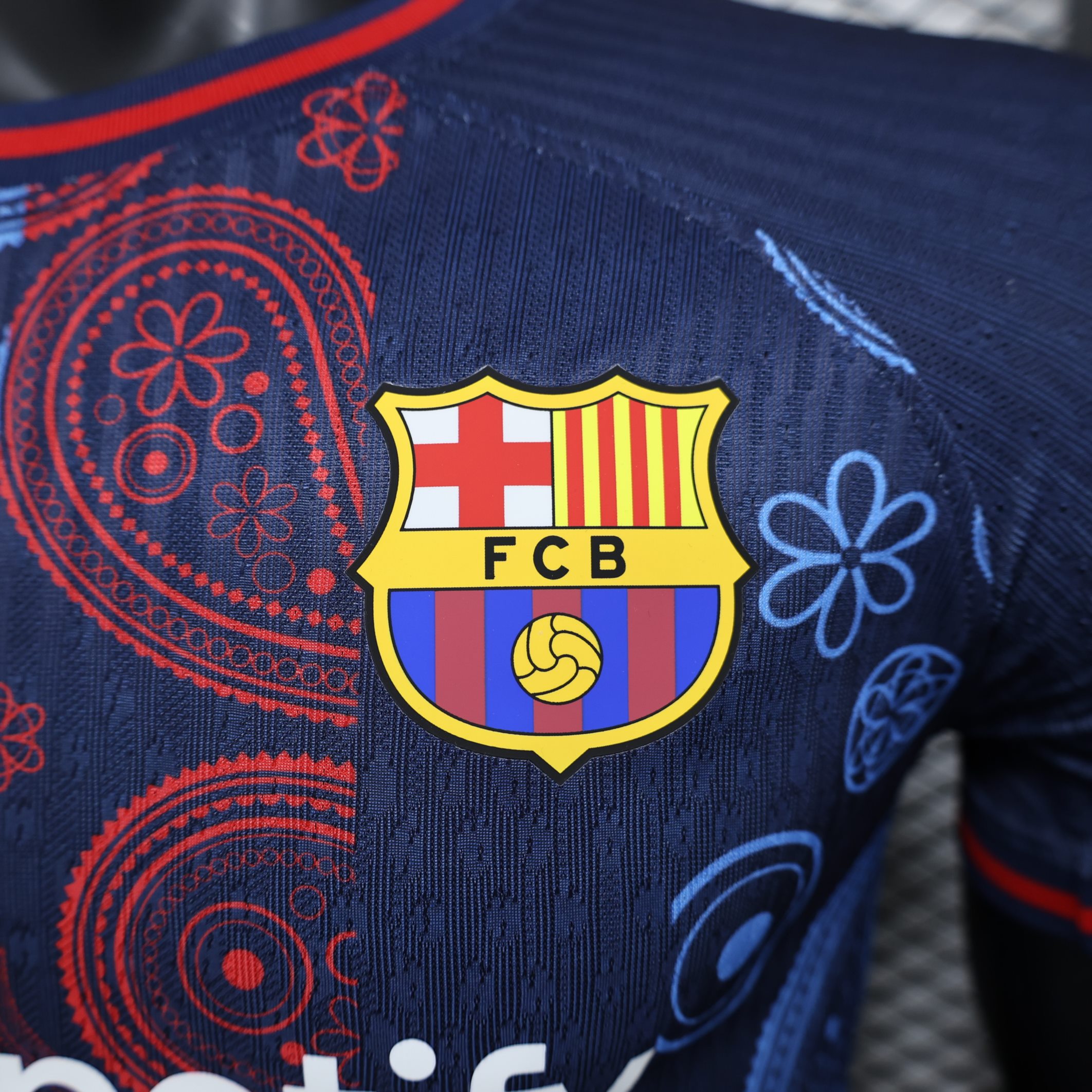 24/25 Barcelona Special Edition Blue Jersey Player Version